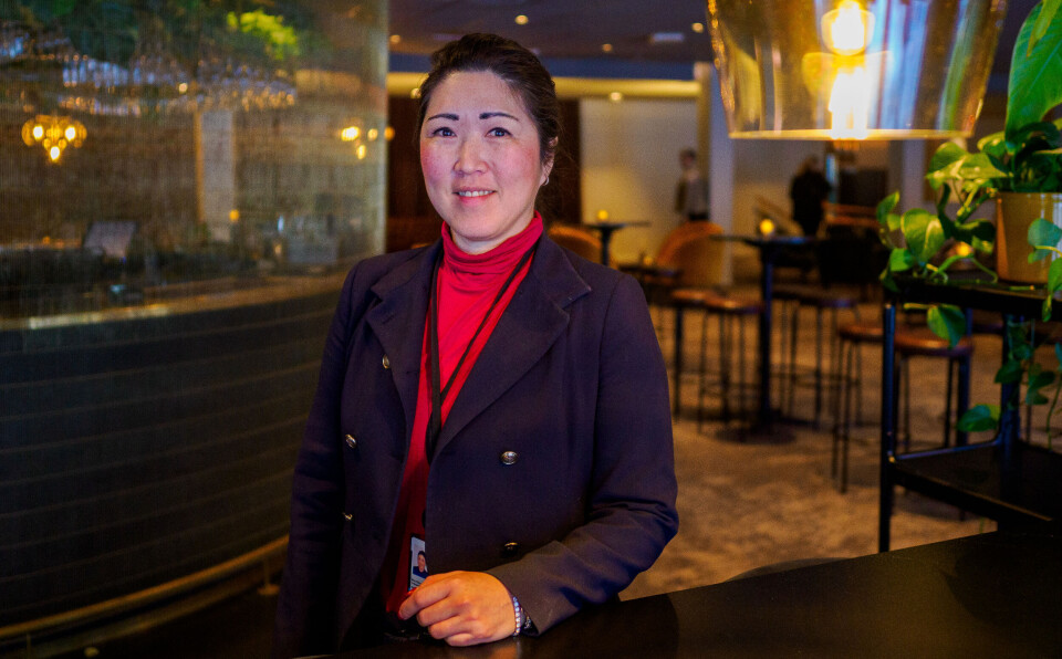 NYTENKNING: Mee Eline Eriksson i NHO Geneo tar til orde for en tilskuddsordning som skal gjøre det rimeligere å knytte seg til en bedriftshelsetjeneste. Portrett