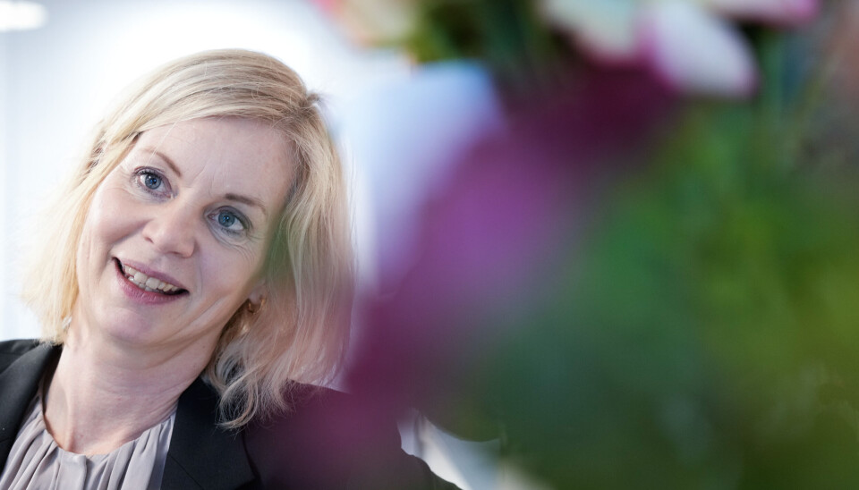 STØTTE: Opplæringsordningen skal særlig støtte arbeidstakere med lav utdanning, forteller forsknings- og høyere utdanningsminister Sigrun Gjerløw Aasland (Ap). Portrett