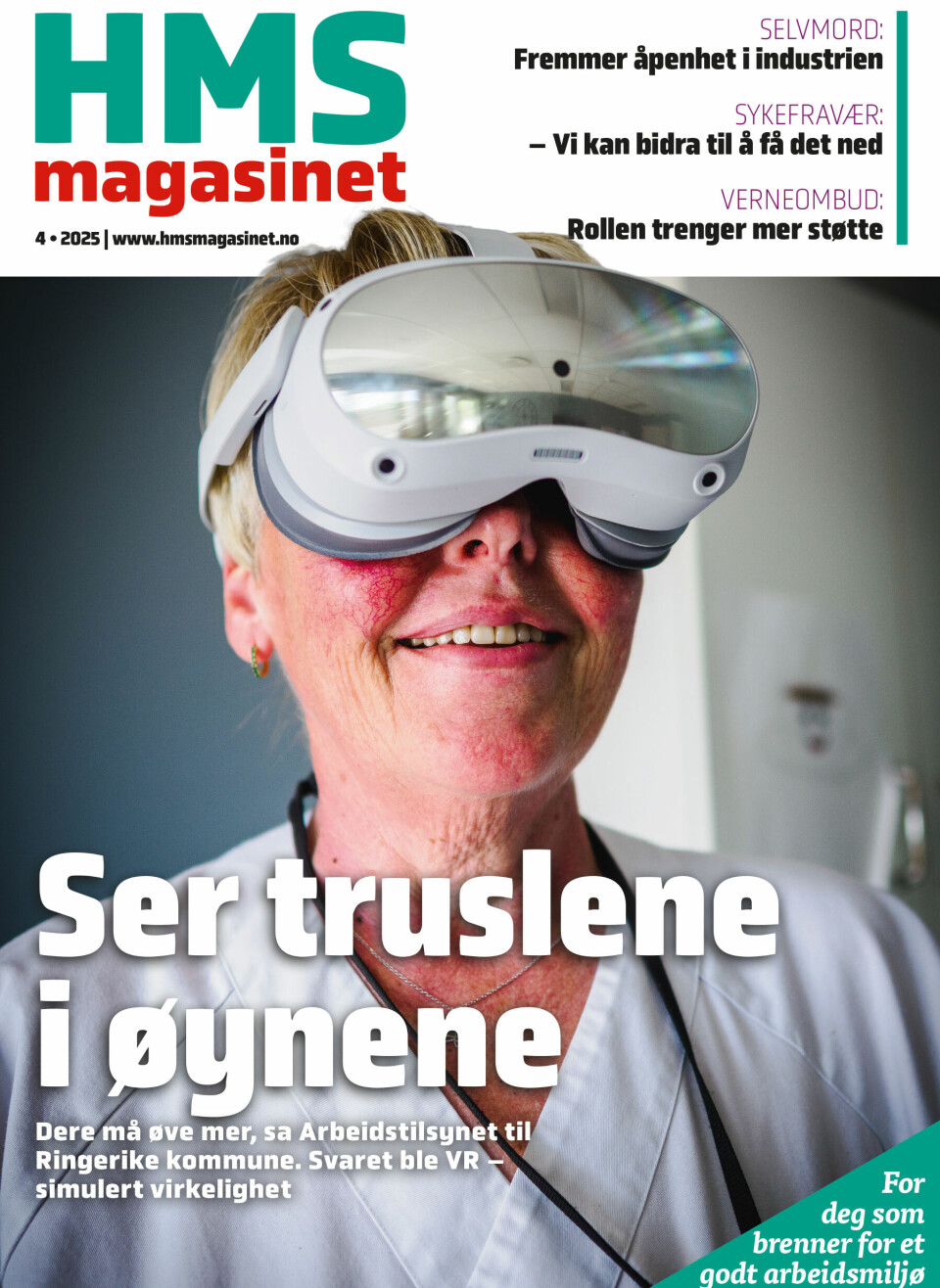 Empty article - Title HMS-magasinet 4/2025 forside