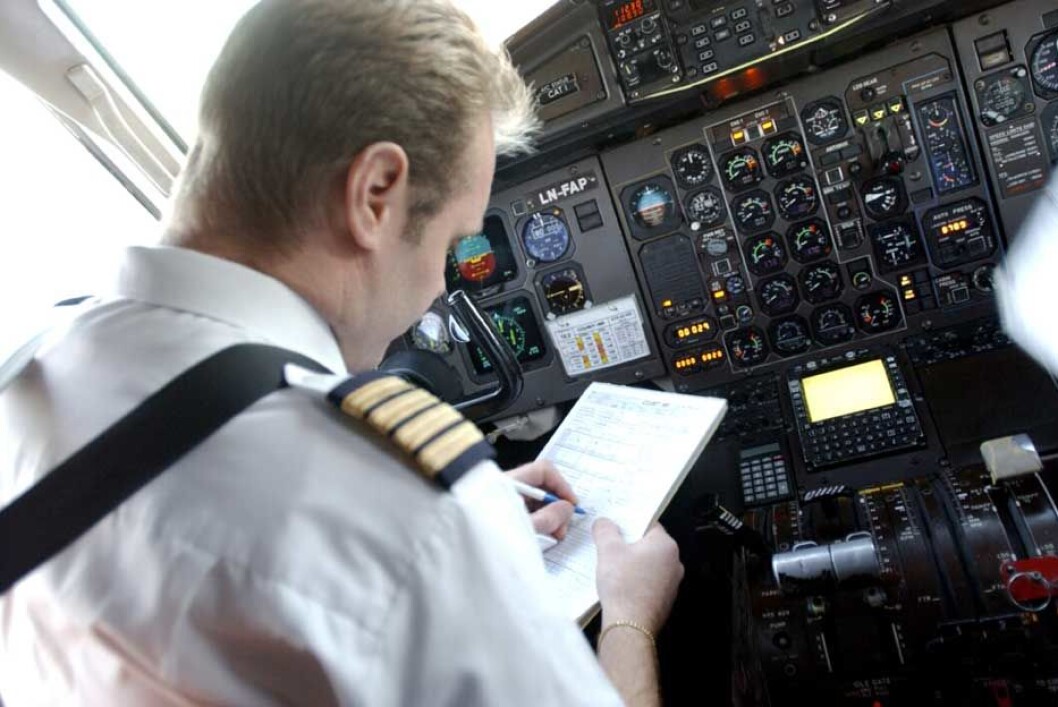 Flyver-i-cockpit Flyver-i-cockpit
