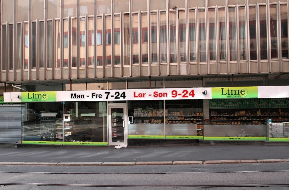 Lime-butikk-Oslo-sentrum