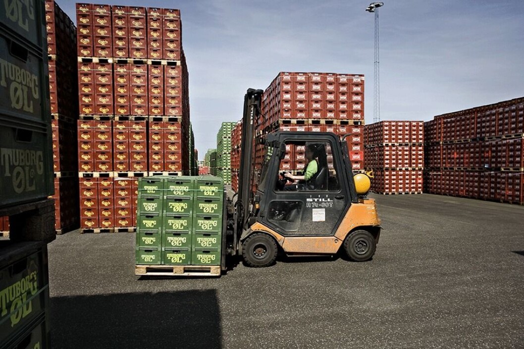 Carlsberg-gaffeltruck Carlsberg-gaffeltruck