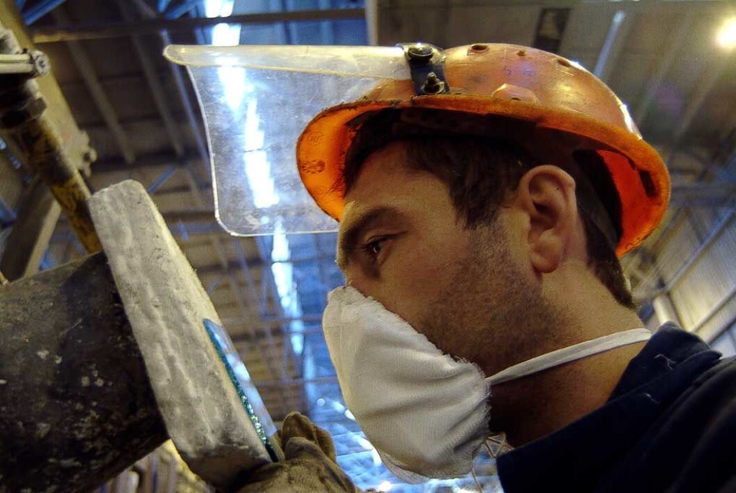 Smelteverksarbeider Smelteverksarbeider