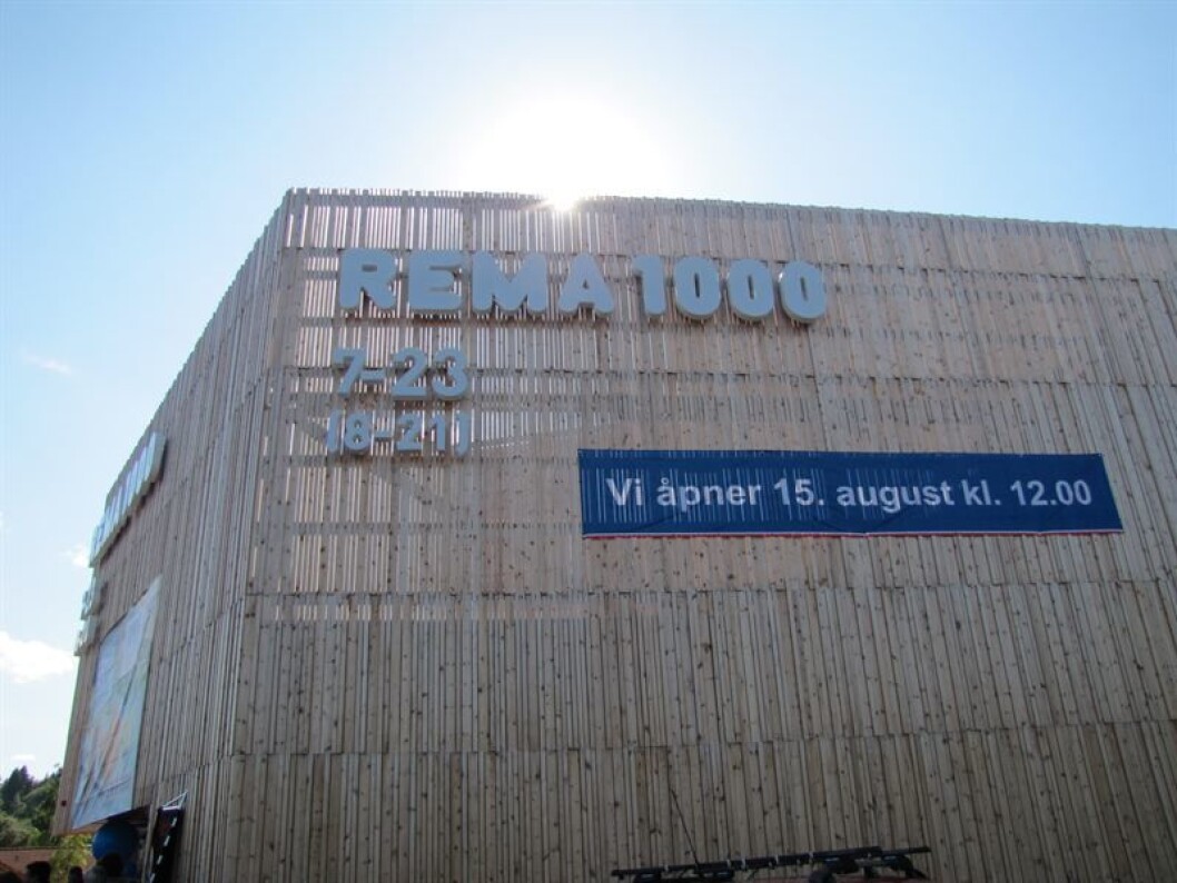 Energieffektiv Rema-butikk Energieffektiv Rema-butikk