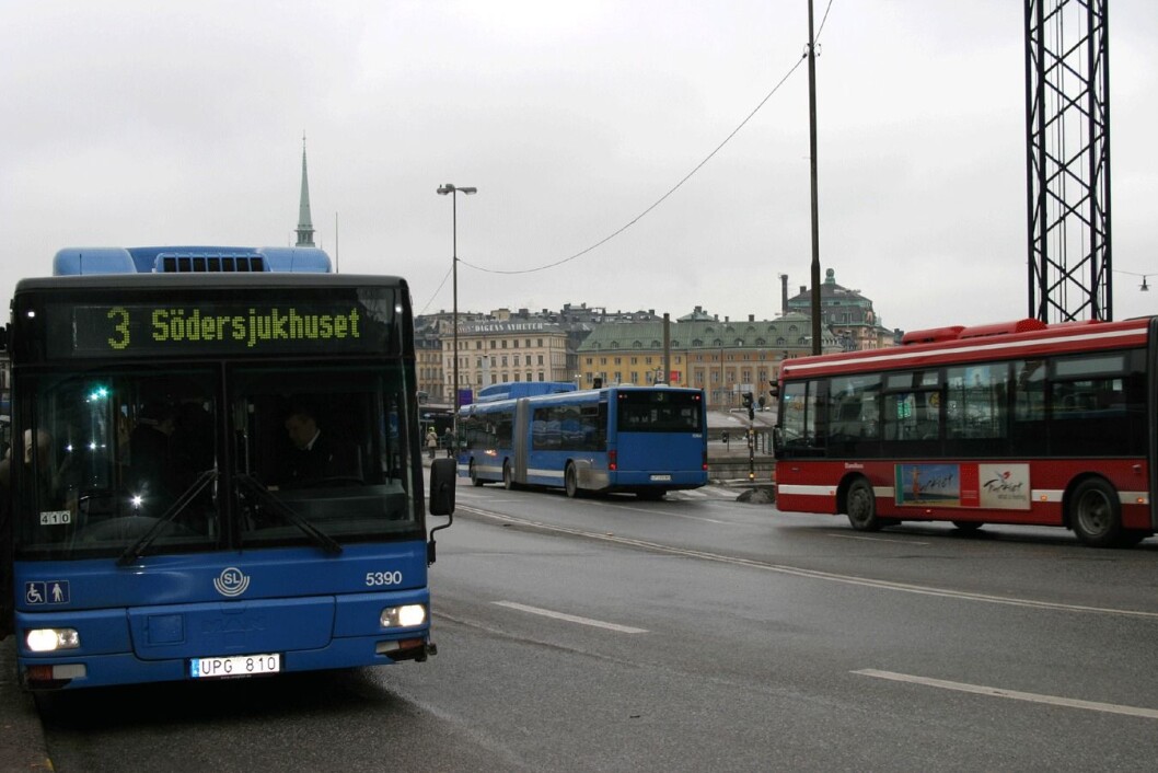 SL-busser-Slussen-Stockholm SL-busser-Slussen-Stockholm