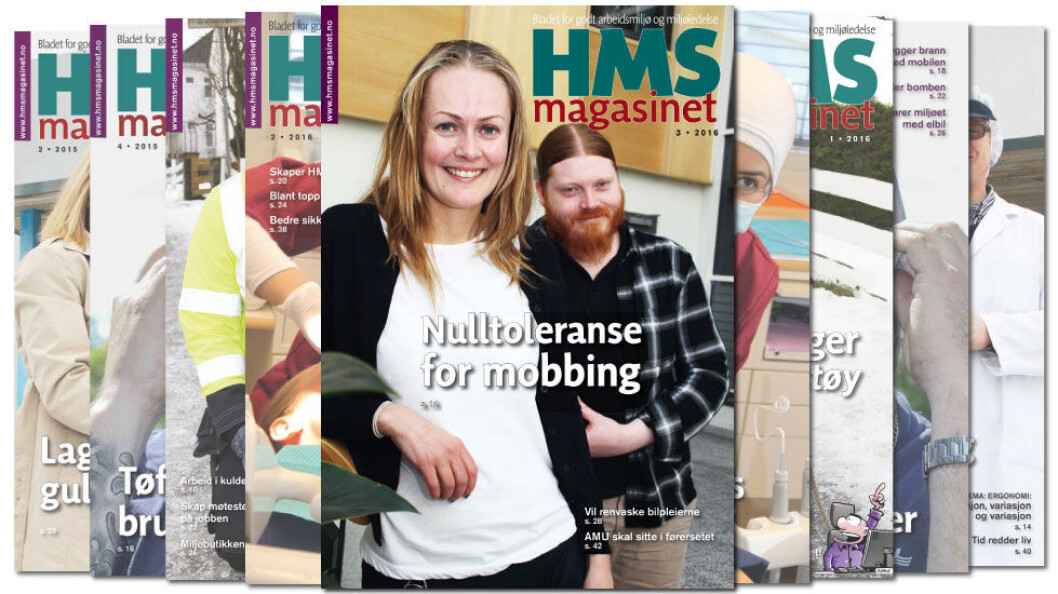 HMS-magasinet nr. 3-2016 (Omslagsfoto: Jan Tveita) HMS-magasinet nr. 3-2016 (Omslagsfoto: Jan Tveita)