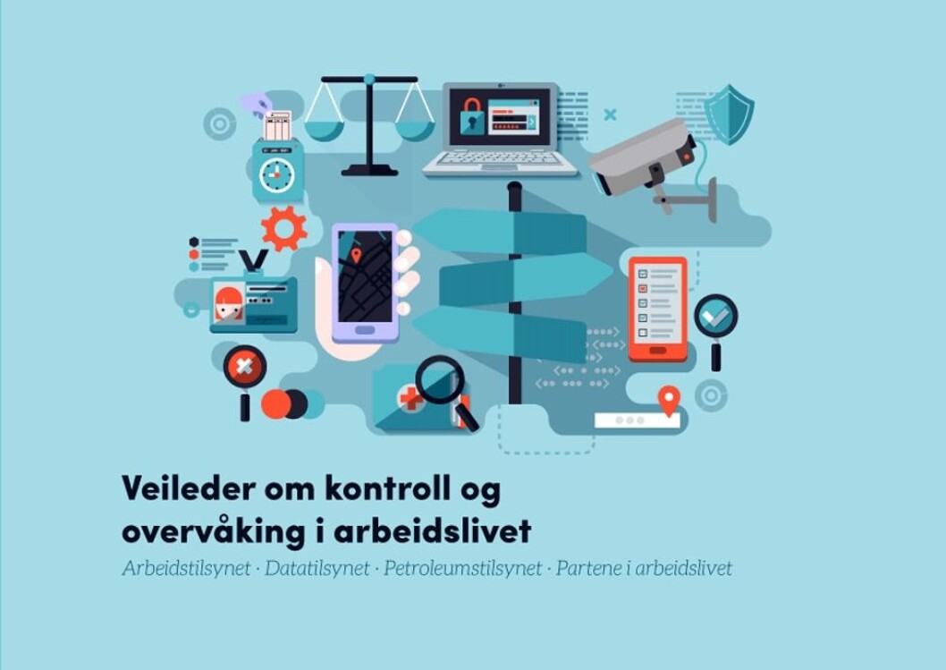 Ny veileder om kontroll og overvåking på arbeidsplassen. Ny veileder om kontroll og overvåking på arbeidsplassen.