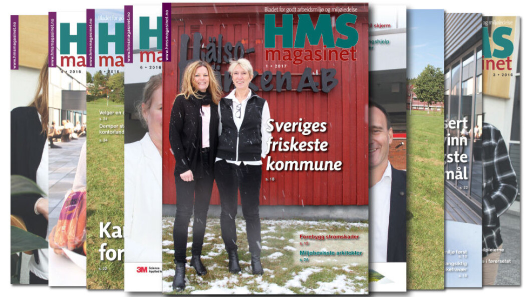 HMS-magasinet nummer 1 2017 er ute. (Forsidefoto: Jan Tveita) HMS-magasinet nummer 1 2017 er ute. (Forsidefoto: Jan Tveita)