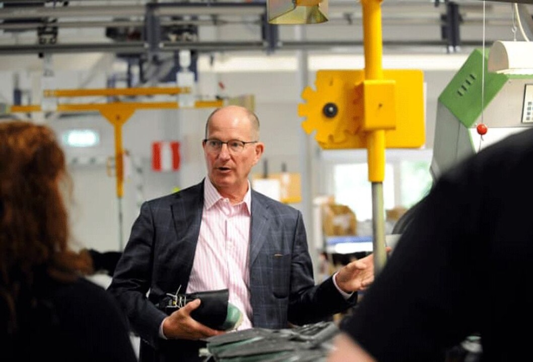 Peter Geisler, har 34 år bak seg som eier og adm. direktør i Arbesko. Nå trekker han seg tilbake og overlater driften til nye eiere. (Foto: Arbesko) Peter Geisler, har 34 år bak seg som eier og adm. direktør i Arbesko. Nå trekker han seg tilbake og overlater driften til nye eiere. (Foto: Arbesko)