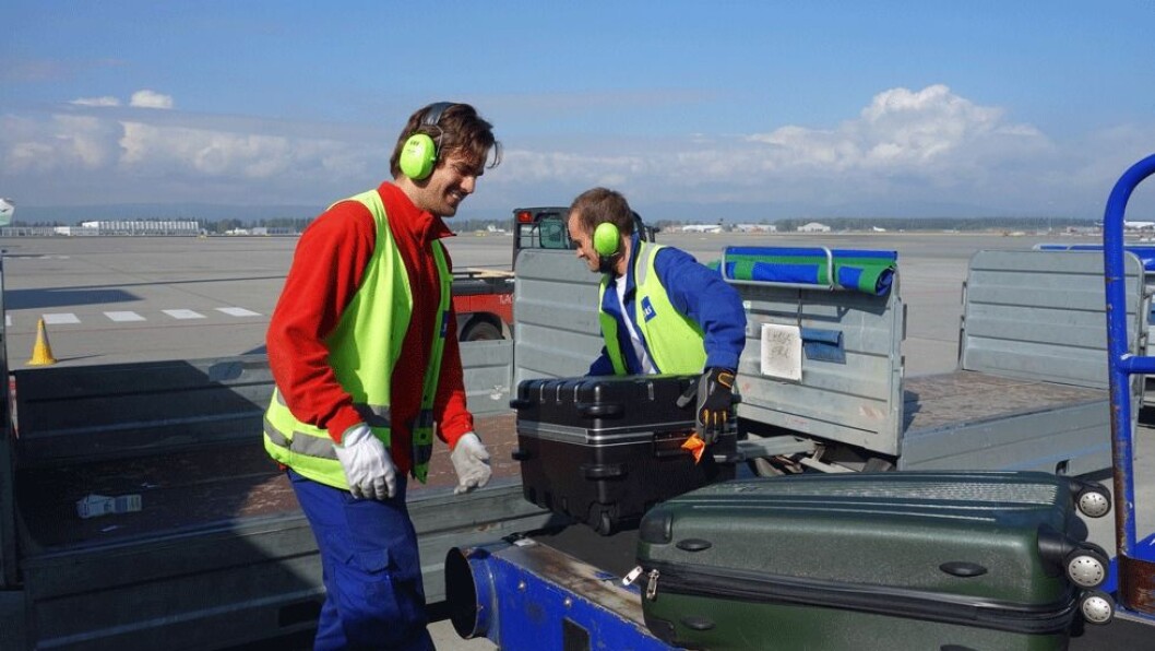 Det kreves nøyaktige måleinstrumenter for å kartlegge menneskers bruk av muskelkraft. (Foto: Hilde Gardeng Vevle, SAS Ground Handling Norway) Det kreves nøyaktige måleinstrumenter for å kartlegge menneskers bruk av muskelkraft. (Foto: Hilde Gardeng Vevle, SAS Ground Handling Norway)
