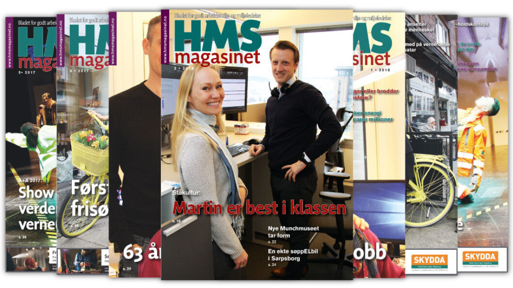 HMS 2-18 er snart i postkassen. (Omslagsfoto: Jan Tveita) HMS 2-18 er snart i postkassen. (Omslagsfoto: Jan Tveita)