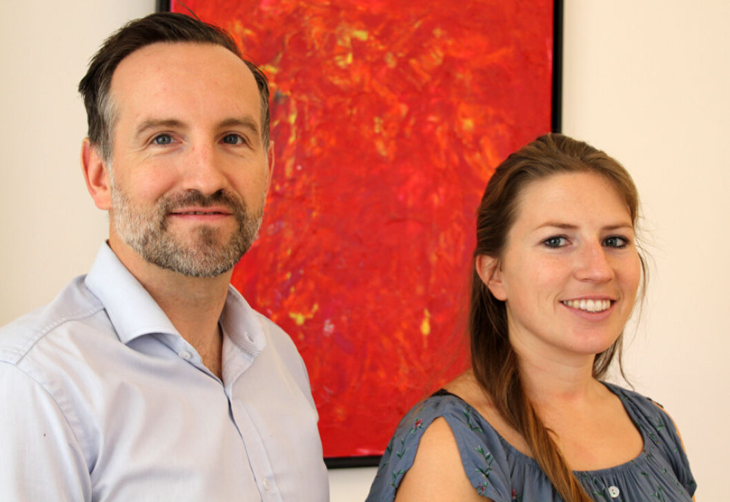 Andreas Totzauer og Joelle Janz i Norsk-Tysk Handelskammer vil ha flere norske utstillere og besøkende til A+A-messen i Düsseldorf neste år. (Foto: Jan Tveita) Andreas Totzauer og Joelle Janz i Norsk-Tysk Handelskammer vil ha flere norske utstillere og besøkende til A+A-messen i Düsseldorf neste år. (Foto: Jan Tveita)