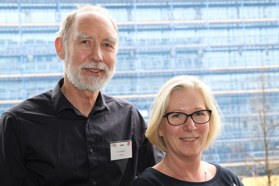 SfS er ny medarrangør til HMS-konferansen bygg og anlegg. På bildet styreleder Trond Bølviken og daglig leder Lene Jønsson. (Foto: Jan Tveita) SfS er ny medarrangør til HMS-konferansen bygg og anlegg. På bildet styreleder Trond Bølviken og daglig leder Lene Jønsson. (Foto: Jan Tveita)