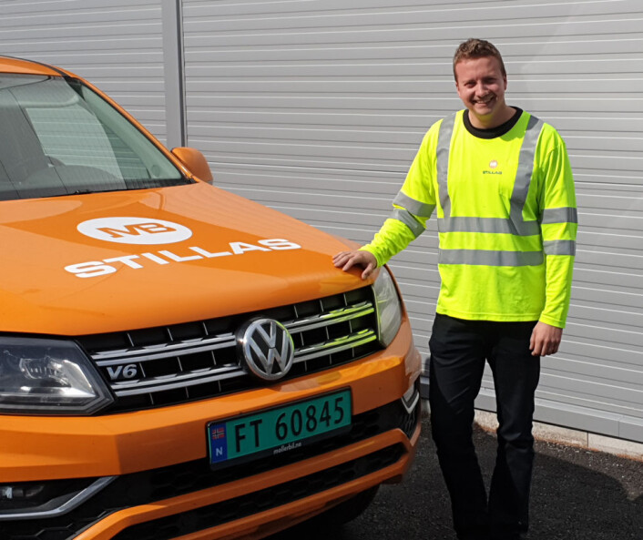 Ola Sondre Talåsen er avdelingsleder i MB Stillas på Skedsmo. (Foto: MB Stillas) Ola Sondre Talåsen er avdelingsleder i MB Stillas på Skedsmo. (Foto: MB Stillas)