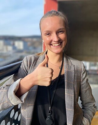 Prosjektleder Heidi Gromstad gir tommel opp til det store antallet påmeldte deltakere. Prosjektleder Heidi Gromstad gir tommel opp til det store antallet påmeldte deltakere.