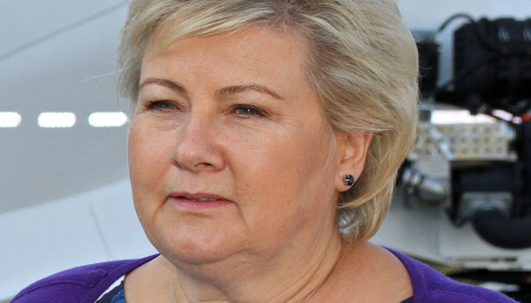 Erna Solberg. Erna Solberg.