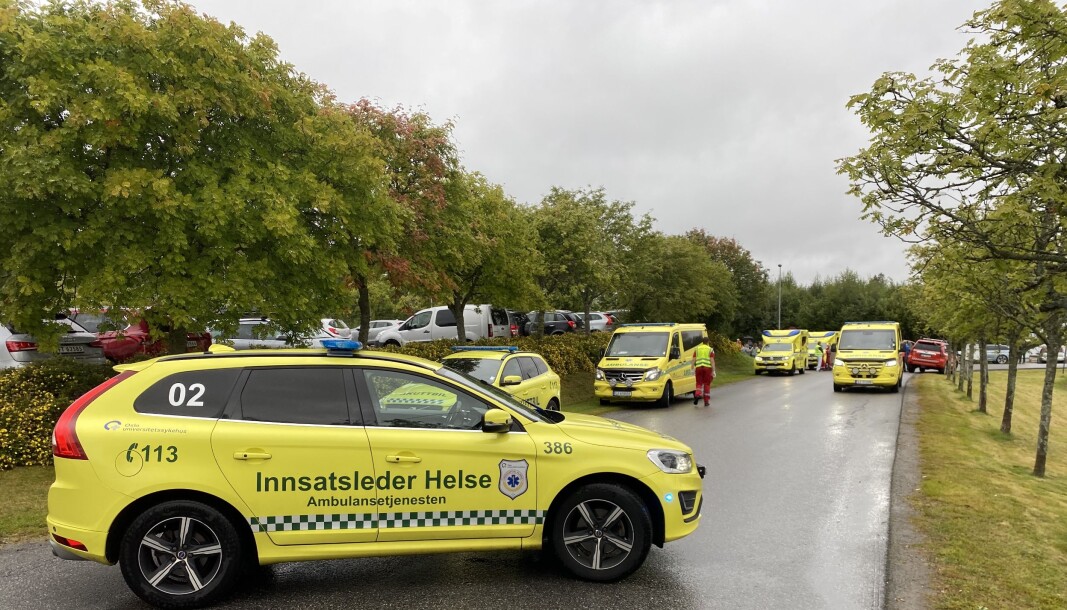 Ambulansearbeidere ble mest smittet blant helsepersonell i fjor. Ambulansearbeidere ble mest smittet blant helsepersonell i fjor.