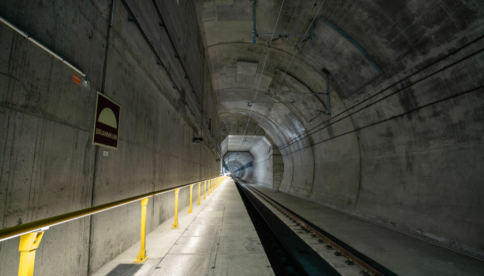 Bilde av tunelløpet.